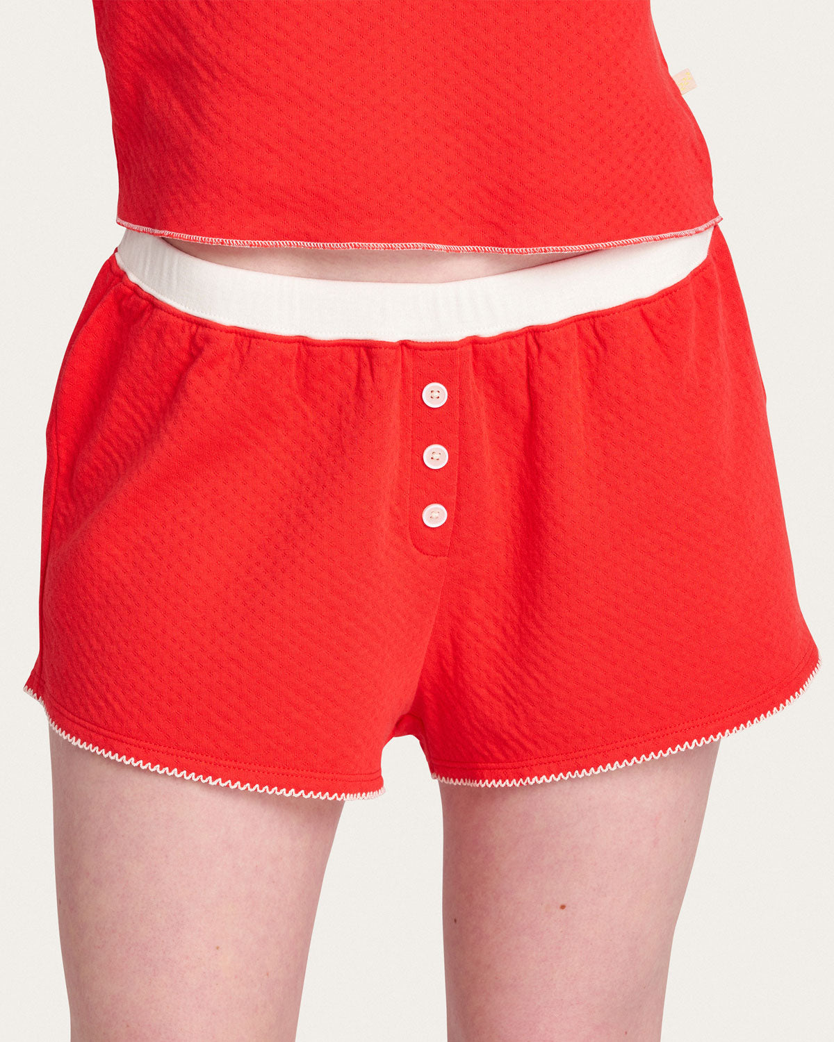 Tate Short in Cherry